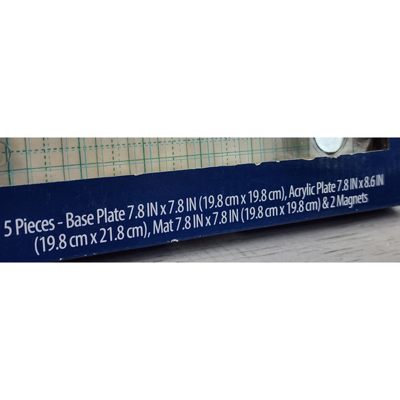 Precision Stamping Press by Hello Hobby, 5 Pcs w/Base/Plate/Mat/Magnets, New - Picture 6 of 11